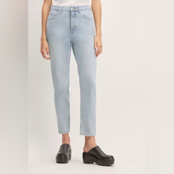 NWOT Everlane The Original Cheeky® Jean in Light Fog Size 25 Ankle - Picture 1 of 11